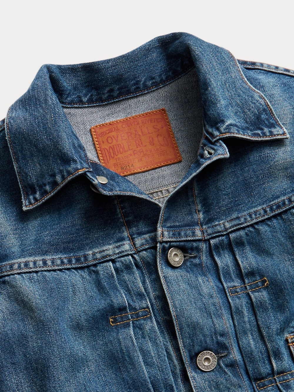Ralph Lauren RRL | NWOT Cropped Blue Denim Jacket - Picture 8 of 13